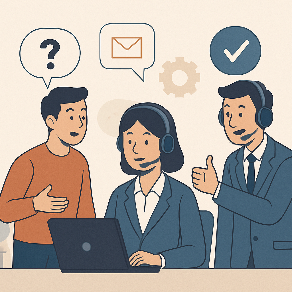 Contact Us Illustration